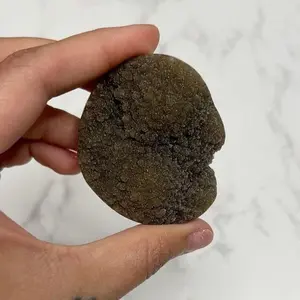 Rainbow Amethyst Palm Stone | Polished Amethyst | Rainbow Sugar Black Amethyst