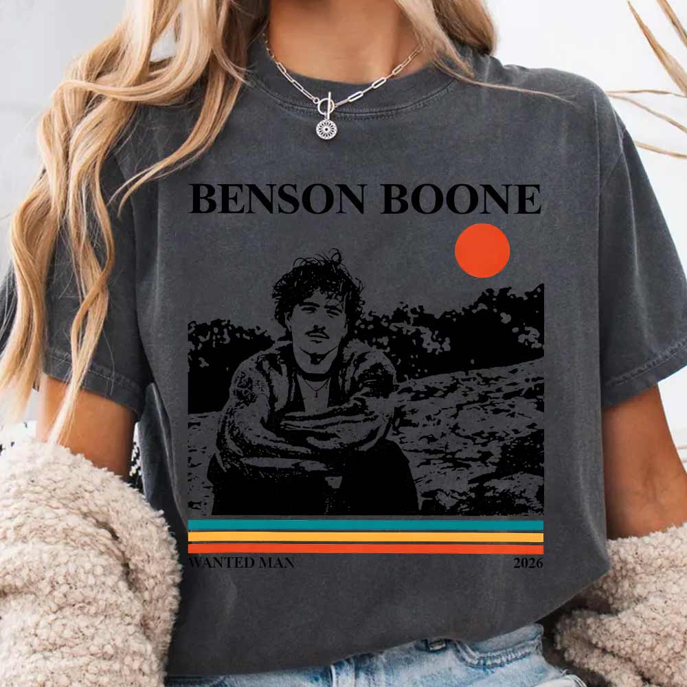 B.B Is My Husband T-Shirt, Benson Wanted Man Tour 2026 Shirt - scs17394