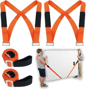 Moving Straps 2-Person Lifting and Moving Systems for Moving Furniture, Japard, Shoulder and Arm Lifting Heavy Appliances, Mattress Heavy Duty
