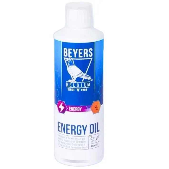 Beyers Energy Oil 400 ml Premium Blend with Lecithin & Vitamin E for Pigeons Since 1986