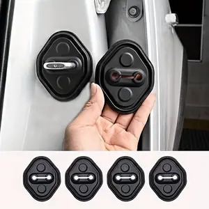 4-Piece Set for Toyota Prado Lc250 Door Locks, Car Door Lock Protection, Auto Security Accessories, Door Lock Cover Parts