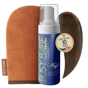 Cabo Nights Self Tan Mousse w/Mitt. Tanning Essentials Sunless Tanning