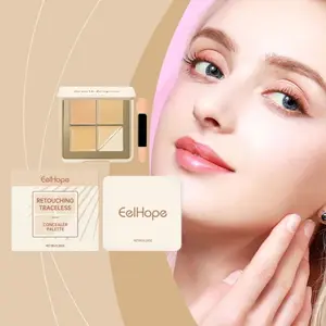 Traceless Concealer Makeup - Lightweight, Light Coverage, Natural Finish, Moisturizing Moisturizer, Hydrating, Nourishing, Flawless, Setting Powder-Infused, Suitable for All Skin Tones
