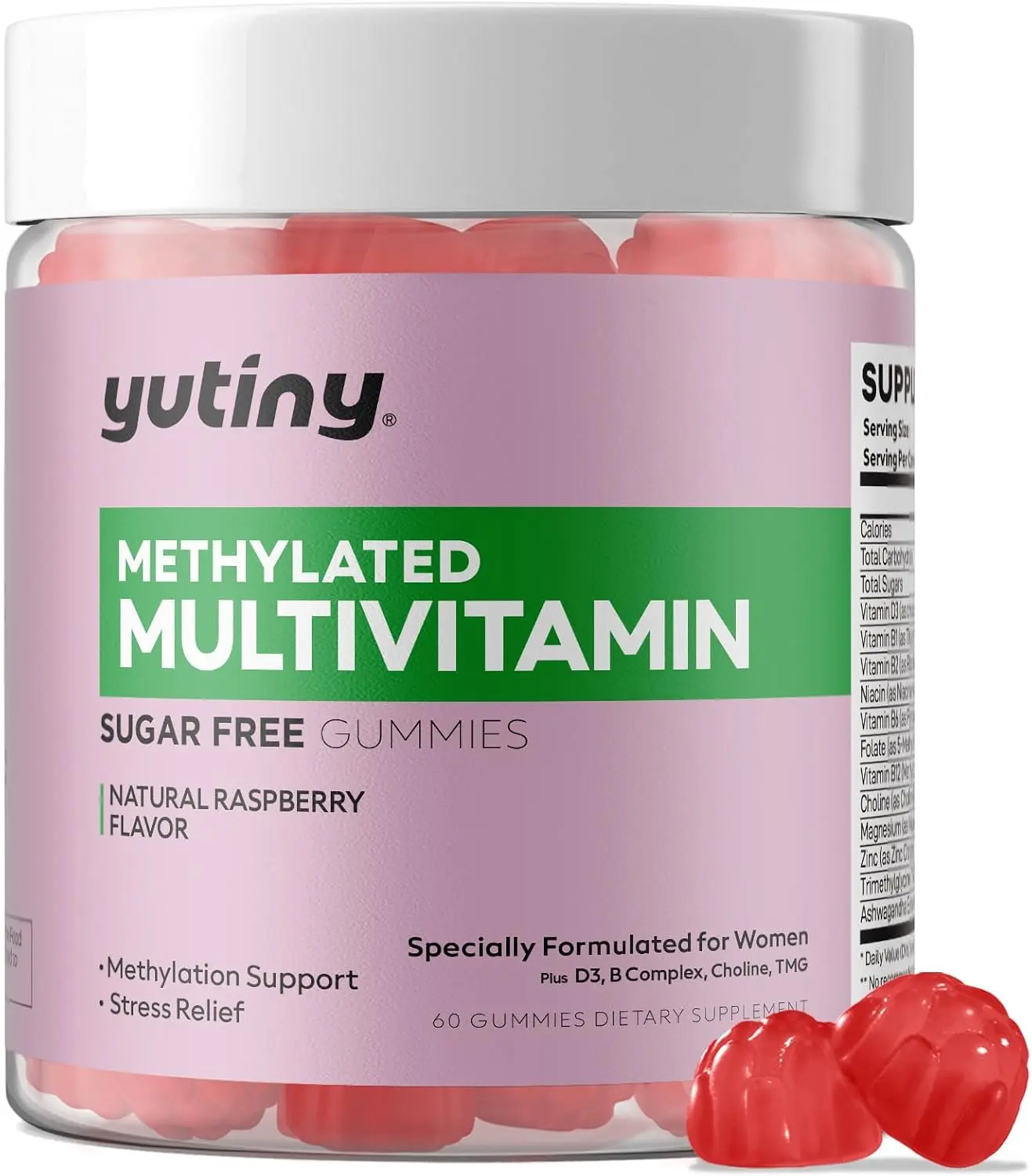 Methylated Multivitamin for Women Gummies, 60 Count
