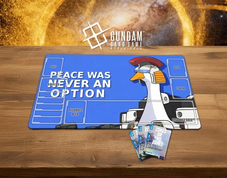 Untitled Tallgeese Gundamm Playmat – Tallgoose - TCG Gundam Card Game Deskmat
