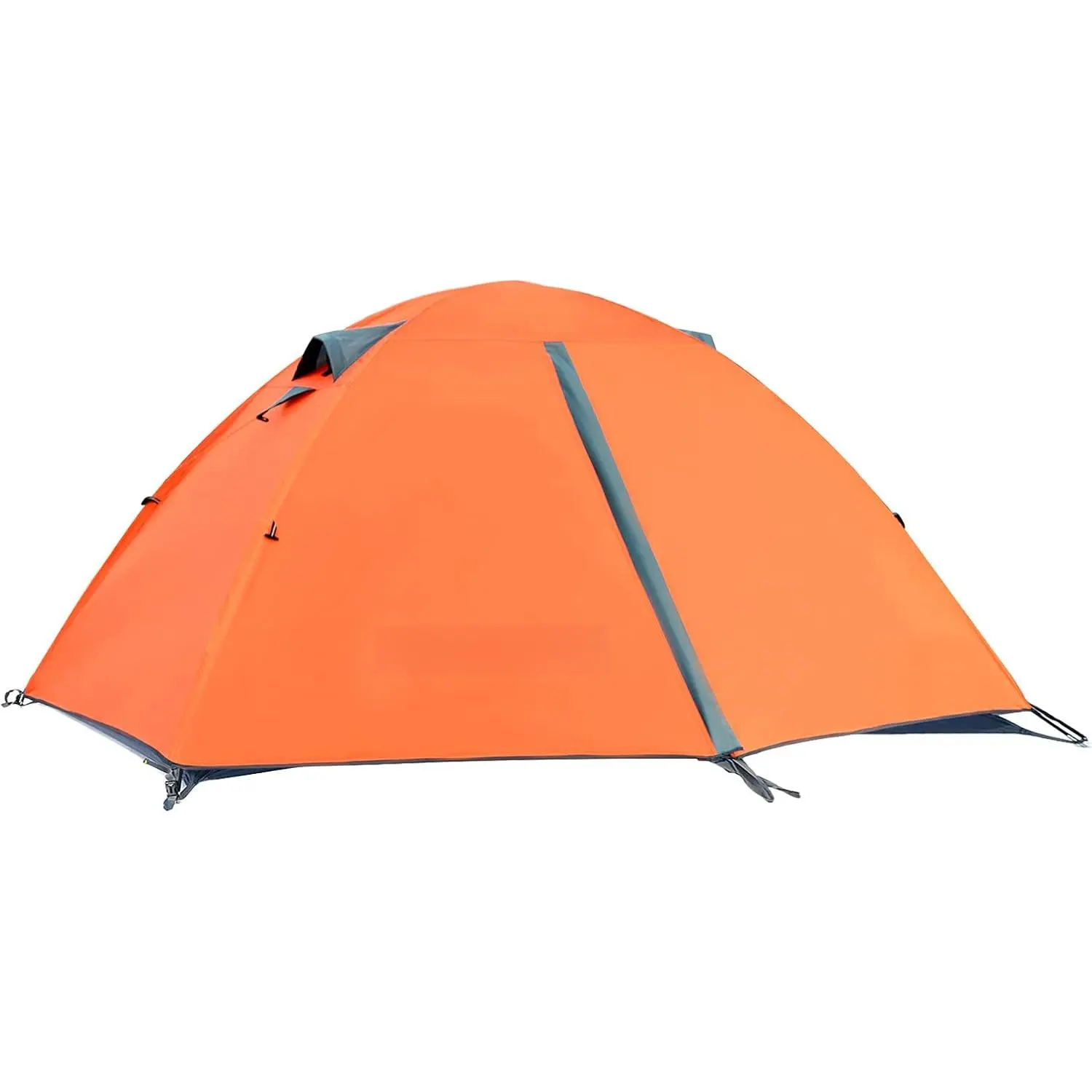 2/4 Person Camping Tent Lightweight Backpacking Tent Waterproof Windproof Two Doors Easy Setup Double Layer Outdoor Tents  Family Camping Hunting Hiking Mountaineering Travel