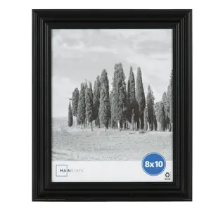 8x10 Traditional Gallery Wall Picture Frame, Black