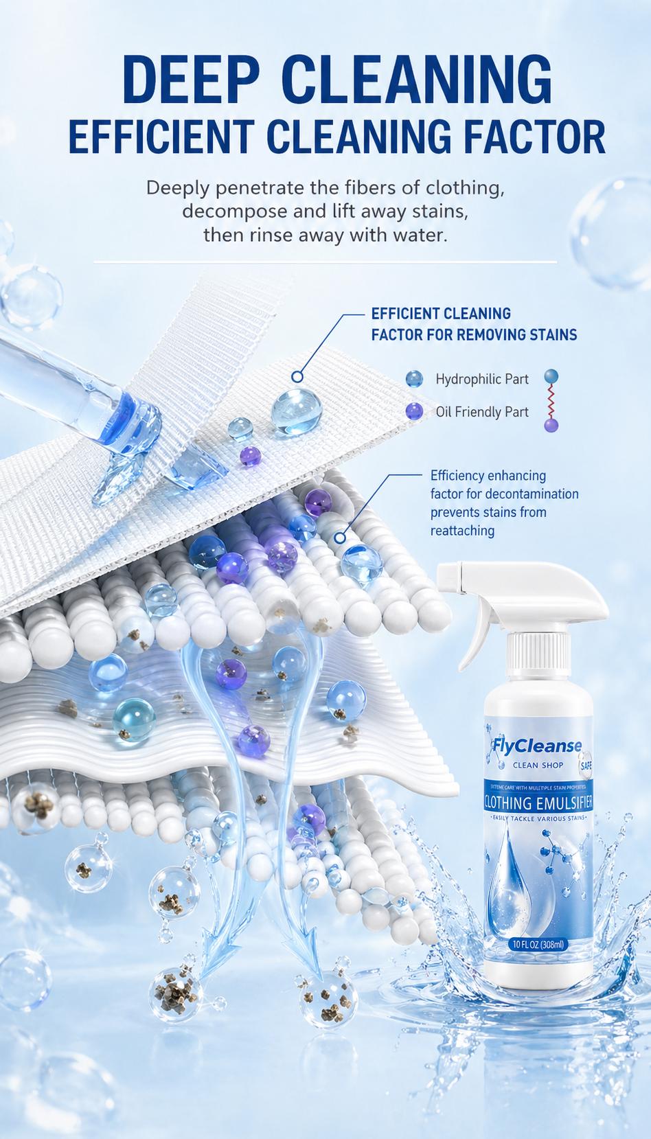 FlyCleanse Stain and Food Residue Cleaning Spray—An Essential for Home Cleaning and Care—Not for Dry Cleaning—Effective on food residue, grease, and coffee stains on clothing, underwear, and fabrics summervibes FlyCleanse Stain and Food Residue Cleaning Spray—An Essential for Home Cleaning and Care—Not for Dry Cleaning—Effective on food residue, grease, and coffee stains on clothing, underwear, and fabrics summervibes