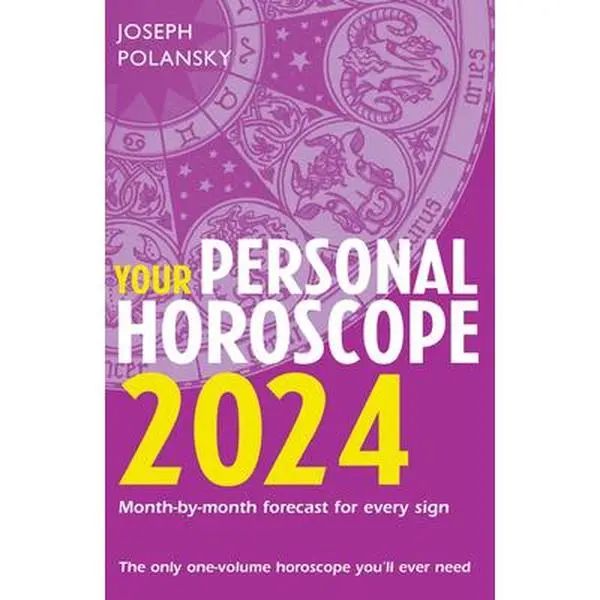 Used Softcover Book - Your Personal Horoscope 2024 by Joseph Polansky (Thorsons Publ., 368 Pages) - English - for Astrology Enthusiasts (Humanities & Social Sciences, Religion & Philosophy)
