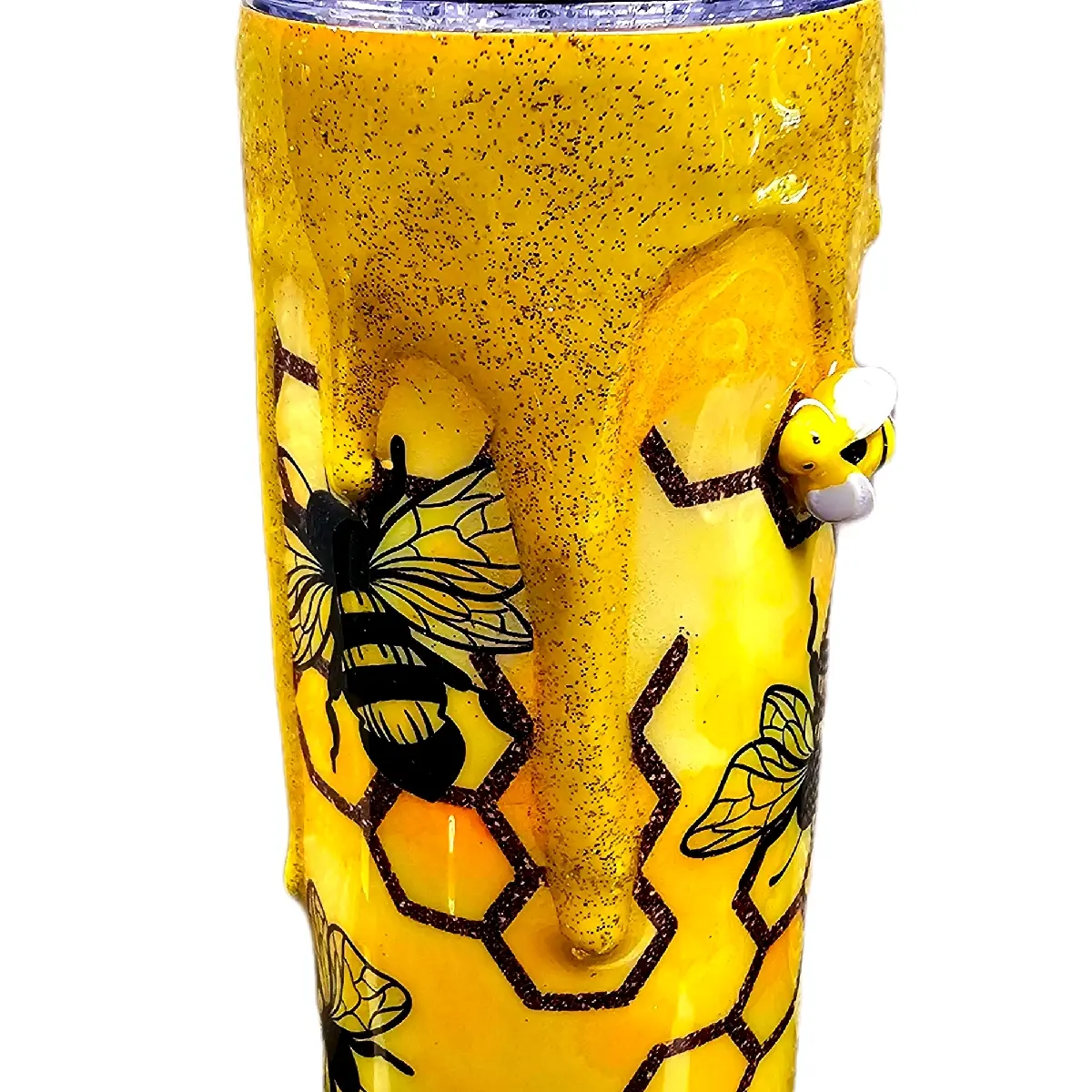 Durable Epoxy Tumblers - Glossy Finish - Customizable Options Available - Reusable and Washable - Stylish Water Bottles