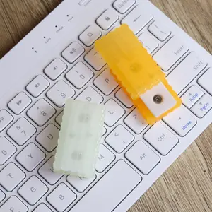 Luminous Cookie Fidget Slider Mechanical Stress Relief Fidgeting Stress Relief Toy Daily Portable Fidget Slider Adult ADHD Stress Relief Toy Fidget Toys