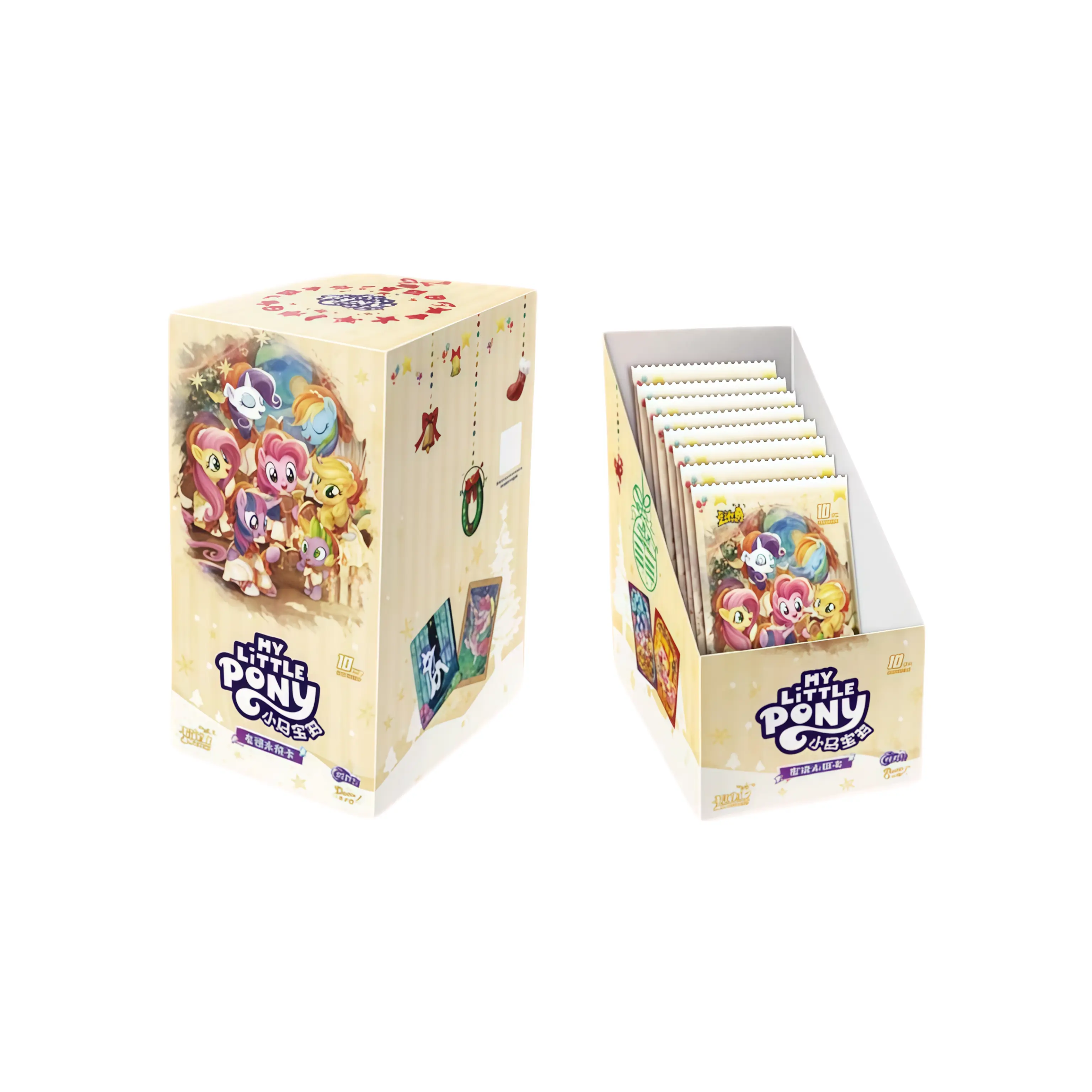 My Little Pony Friendship Eternal Cards - Moon Edition Series 10 Simpliflied Chinese Cute Collectible Mystery Blind Pack, Surprise Card Blind Bag, Fun Paper Blind Bags for Fans, Perfect for Gifts, Parties & Collecting