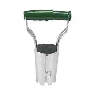 Garden Seedling Transplanter Tool, Easy-grip Iron Handheld Planter for Flowers & Vegetables, Lightweight, Durable & Portable Design, Horticultural Equipment