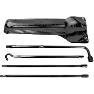 Spare Tire Tool Kit with Spare Tire Jack Handle and Wheel Lug Wrench Compatible with 2004 to 2018 F150