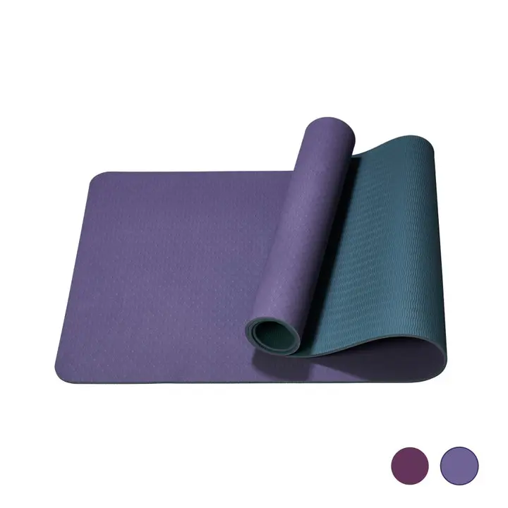 Pink Non-Slip Pilates & Yoga Mat (72” x 24”) – Soft TPE Home Workout Essential - Perfect For Beginners