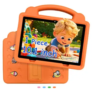 10.1-Inch Kids Learning Tablet | 5G WiFi | HD IPS Screen + Dual Camera + Bluetooth | Shockproof Case + Parental Controls | Watch Animated Movies | Supports Online Classes & Games | Learn Through Play | Christmas Gift / Birthday Gift