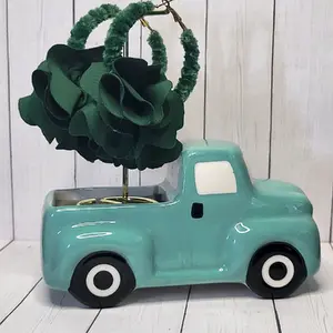 Lightweight Emerald Green Velvet Petal hoop Earrings