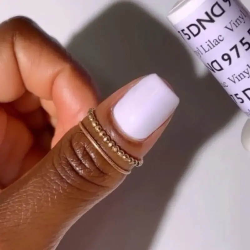 DND 975 Vinyl Lilac Gel and Lacquer Duo nail care nail art