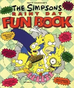 USED-The Simpsons Rainy Day Fun Book by Matt Groening (Paperback)