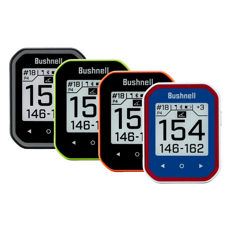 Bushnell Phantom 3 Slope Golf GPS Distance Tracker - Large Touchscreen Display, BITE Magnetic Cart Mount, Moveable Pin Placement, GreenView, Cart-Compatible GPS Guidance Golf Accessory