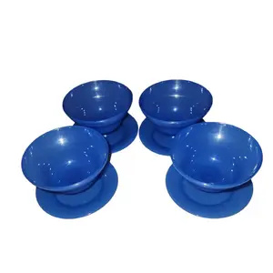 Dessert Cups with Lid set of 4