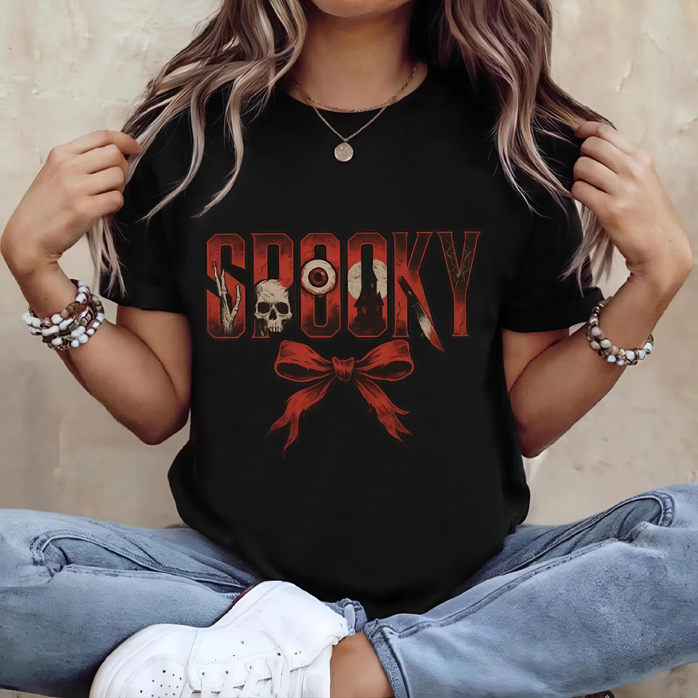 Halloween Spooky Coquette, Retro Halloween Spooky Coquette shirt, Halloween shirt, Spooky Coquette shirt, Ghost Shirt , Ghost Coquette, autumn outfit, Trending tee, holiday shirt, Retro fall outfit, gift for men and women, graphic tee