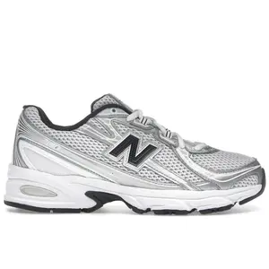 New Balance Men's 740 White Silver Metallic Navy, from StockX