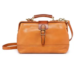Old Trend Leather Doctor Satchel with Shoulder Strap