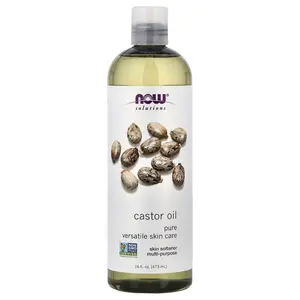 NOW Foods Solutions, Castor Oil, 16 fl oz (473 ml)