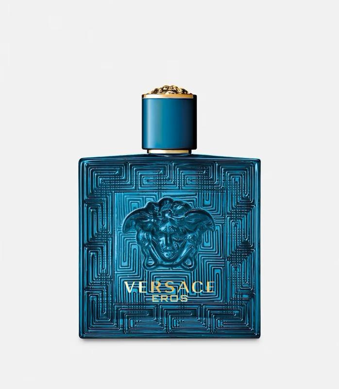Versace Eros for Men Eau de Toilette Spray - Aromatic Fougere Fragrance with Mint & Lemon Top Notes