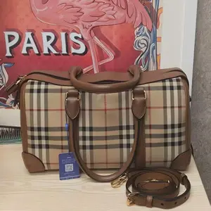 Pre-owned BURBERRY COATED CANVAS Crossbody Bag BURBERRY/Crossbody Bag/LYB1601039^