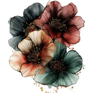 Water Color Flower 55