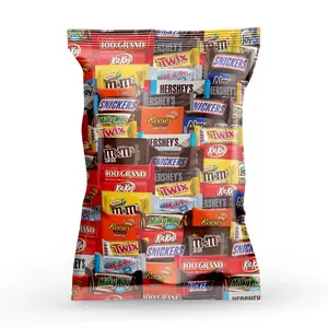 Variety Fun Size Chocolate Candy Individually Wrapped Chocolate Mix for Parties, Gift Bags, and Everyday Treats (2 LB) (2 LB)