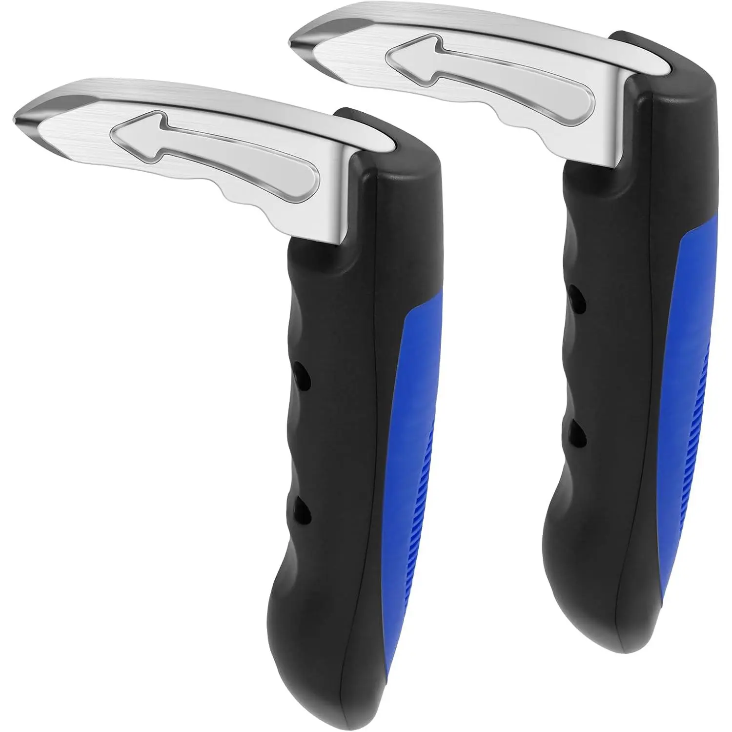 2 Packs 3 in 1 Car Door Handle for Elderly-Car Handle Assist for Elderly - Vehicle Support Handle, Seat-Belt Cutter and Window Breaker, Car Emergency Tool