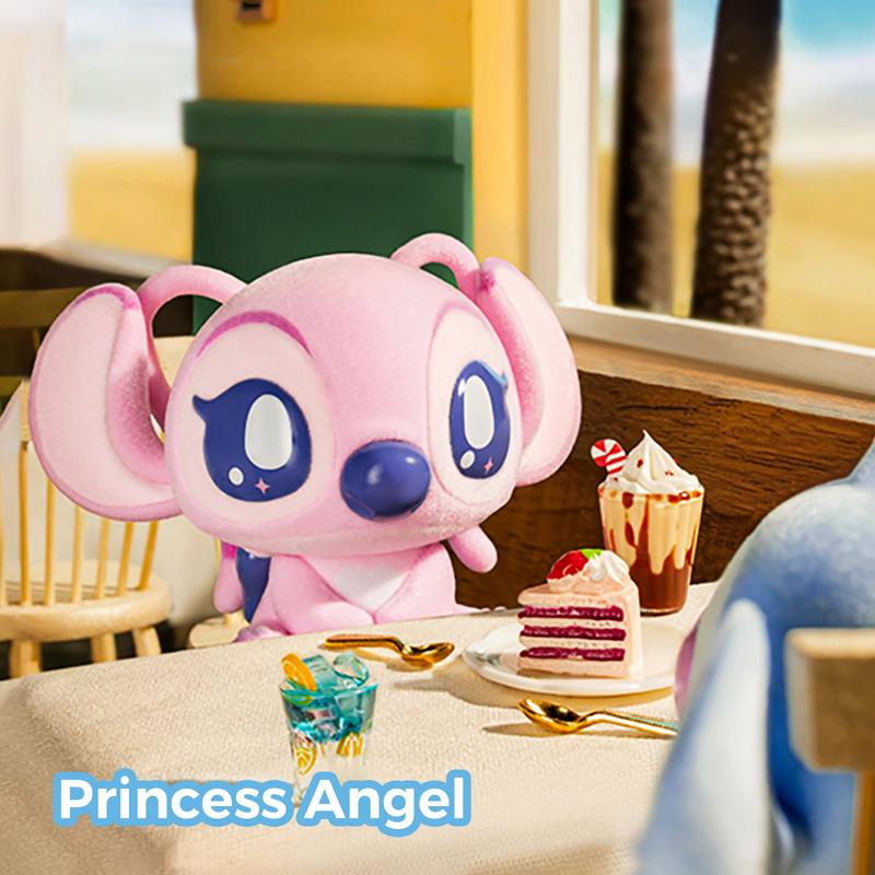 Disney Stitch Confession Series Flocking Blind Box Pendant - Lightweight and Huggable, Ideal for School, Shopping or Parties, Birthday Gift for Women and Teens