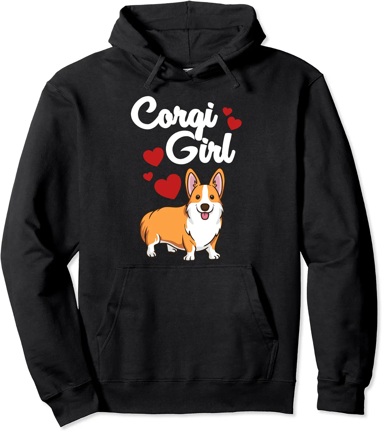 Funny Corgi Girl Gift Women Cool Pembroke Welsh Corgi Dog Pullover Hoodie - Matthewmatt Shop 78B096Q6FGVH