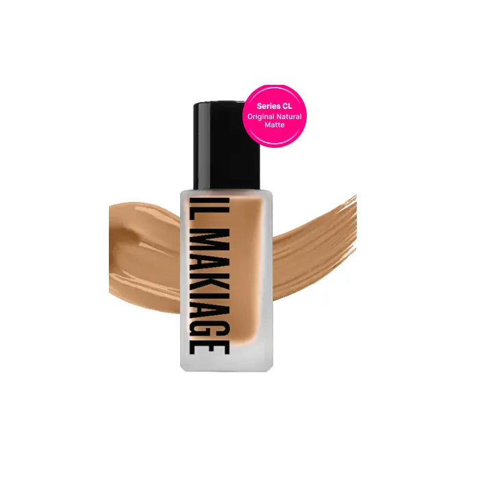 WOKE UP LIKE THIS FLAWLESS BASE FOUNDATION By ILMAKIAGE Matte Coverage Makeup Concealer Pack Radiant