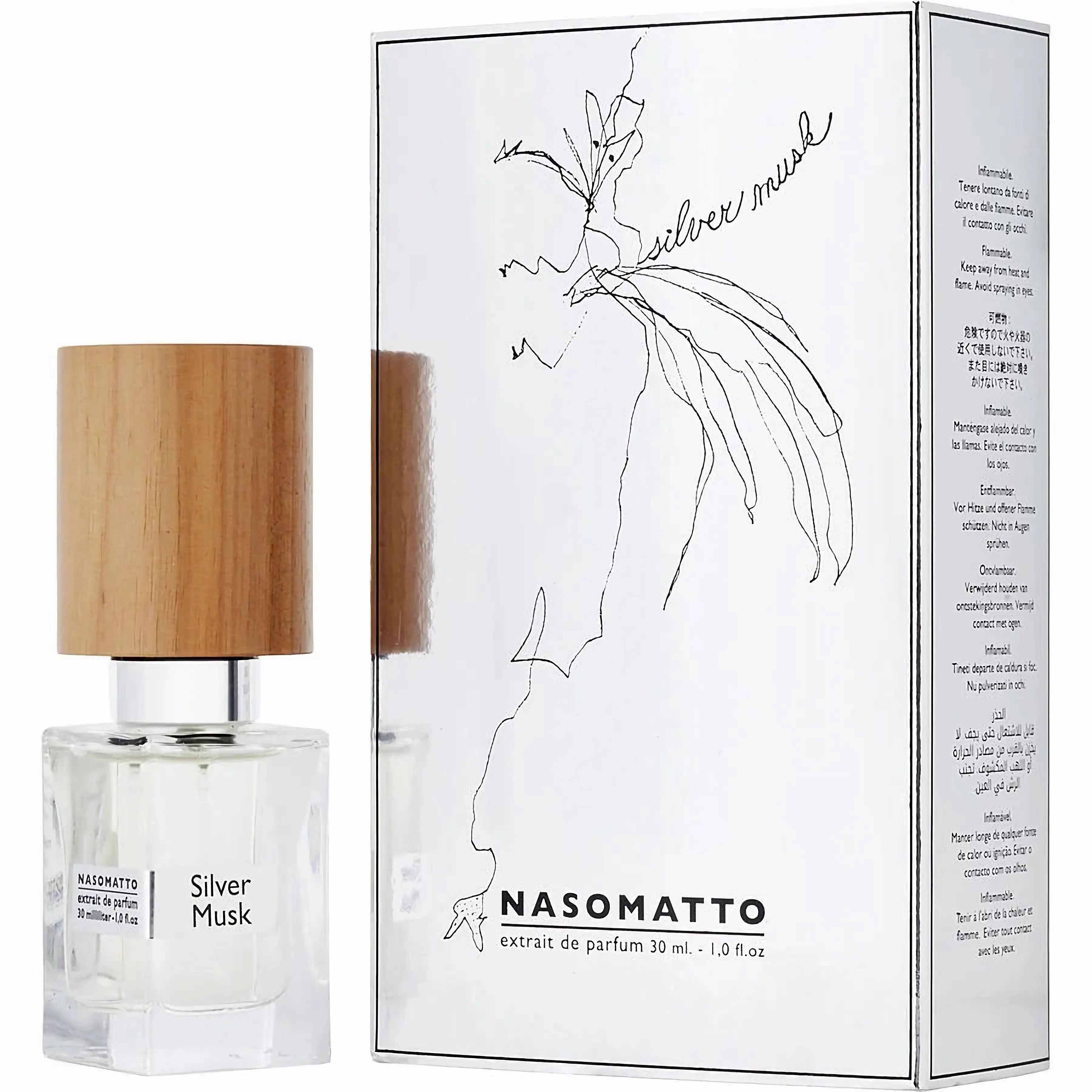 Nasomatto Unisex 1 Ounce Silver Musk Extrait De Parfum