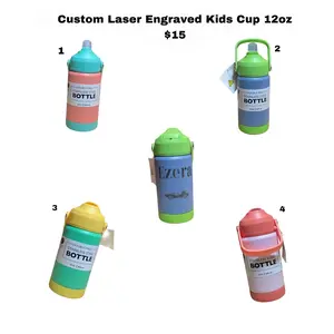 12oz custom laser engraved tumbler