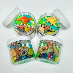 Dinosaur Play Dough Party Favor, Kids Dinosaur Birthday, Dino Ranch Birthday Party Favor, Dinosaur Play dough Jar