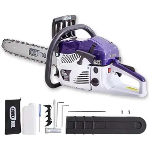62CC 2-Cycle Gas   with 18/22-Inch Guide Bar, 2.0-KW 3.8- Handheld Cordless  For Forest, , Garden and Farm  Use (22 Inch)