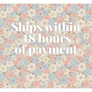 Ships within 48 hours of payment