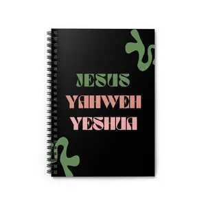 Church Notes Spiral Notebook - Durable Printed Cover, 118 Ruled Line Pages