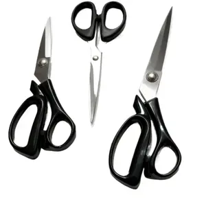 3-Pack Sewing Scissors Set for Precise Fabric Cutting, Durable & Sharp Blades for Crafting Projects, Essential Sewing Tools, Sewing Kit