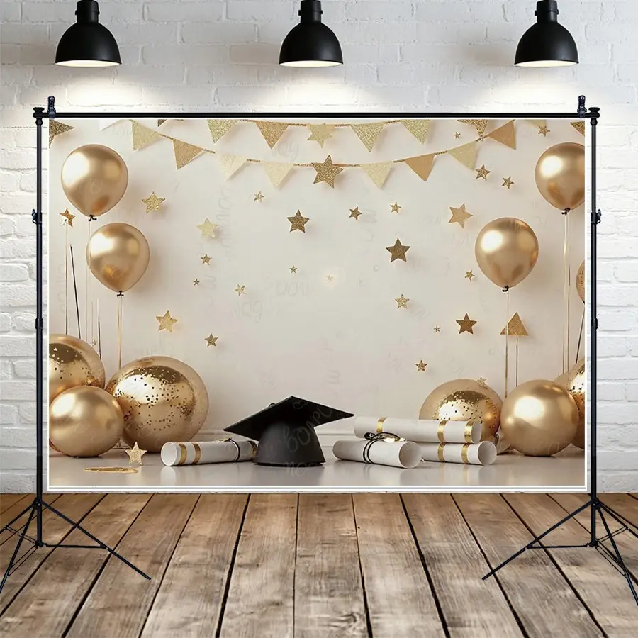 1 Pcs Graduation Celebration Background For Women Portraits, Graduation ...