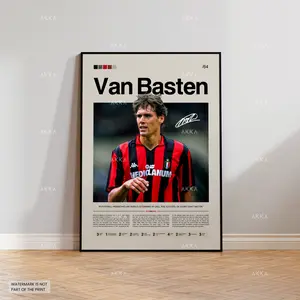 Marco Van Basten - AC Milan poster