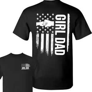 Girl Dad T-shirt, Proud Dad of Girl T-Shirt, Father's Day Gift,Girl Pregnancy Announcement, Dad to be, Cool Dad, Funny Husband Shirt