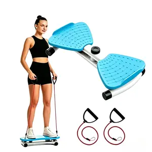 Compact Rotational Exercise Twister with Detachable Hand Straps, Durable Load-Bearing Home Sports Gear for Regular Indoor Physical Training