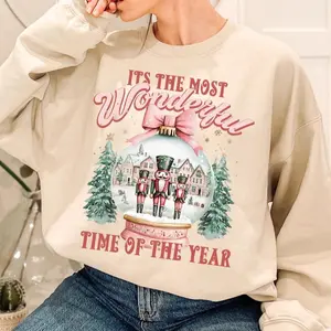 Nut.cracker Friends Most Wonderful Time Of The Year Sweatshirt, Christmas Vintage Shirt, Trendy Xmas Sweatshirt, Christmas Hoodie Gifts