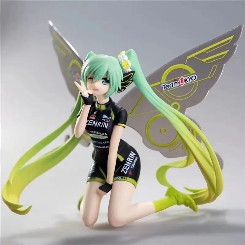 12cm PVC Anime Girl Figure, Cute Cartoon Pose Desk Decor, Computer